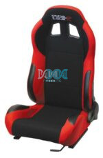 Reclining Racing Seats P/Apple Cloth Set Red