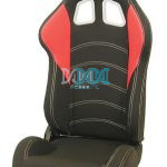 Reclineable Racing Seat P/Apple Black/Red - Sold per pair