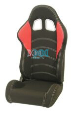 Reclineable Racing Seat P/Apple Black/Red - Sold per pair