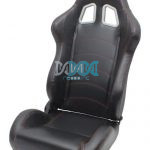 Reclining Racing Seats Pvc Black/Red - Sold per pair