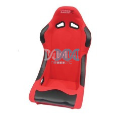 Non-Reclining Bucket Seat With Rails Red - Sold per pair