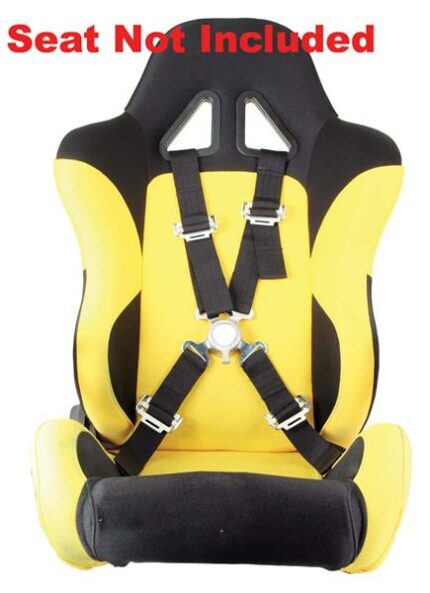 Car Seat Belt. Black