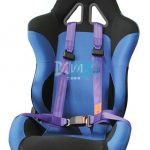 Racing Car Seat / Safety Belt 3Pt Blue Emark