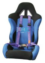 Racing Car Seat / Safety Belt 3Pt Blue Emark