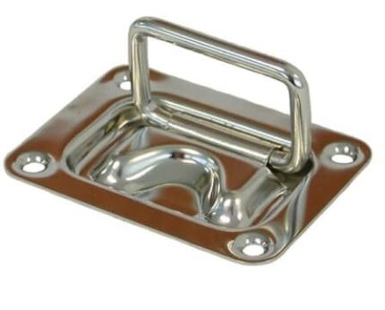Ring Pull Rectangle 316 Stainless Steel