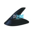 Shark Fin Aerial Flat Bottom Black