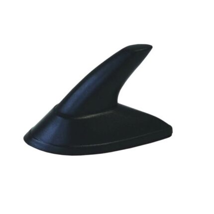 Shark Fin Aerial Flat Bottom Black