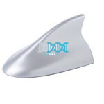 DISCONTINUED - Shark Fin Aerial Flat Bottom Silver