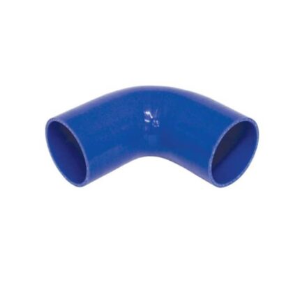 Reinforce 90Deg. Blue Hose 76mm