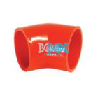 Rubber 45 Degree 76mm Red