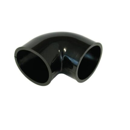 Rubber 90 Degree Black 76mm