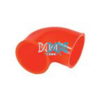 Rubber 90 Degree - Red -76mm