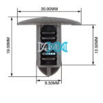 Panel Clips 8.5mm(10)