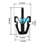 Panel Clips Golf Upper Slip Moulding