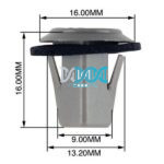 Panel Clips Screw Saddle 10-12mm (50)