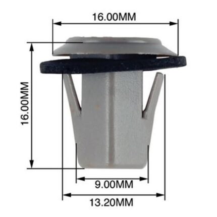 Panel Clips Screw Saddle 10-12mm (50)
