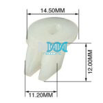 Panel Clips Screw Saddles 11mm (50)