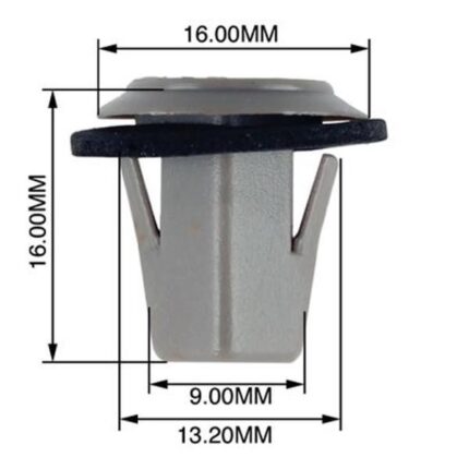 Panel Clips Screw Saddles 12mm(10)