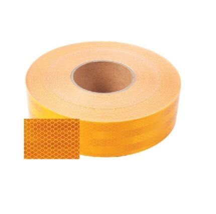 Reflective Tape Amber 50mmx 50M Emark