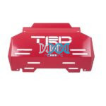 Skid Plate 3mm Trd Red Hi-Lux/Fortuner