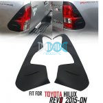 DISCONTINUED - Totota Hi-Lux Tail Lamp Cover Black 2015