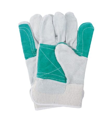 Leather Gloves Pair For Winch Operator