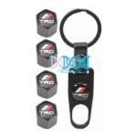 Valve Caps Set W/Key Ring Trd