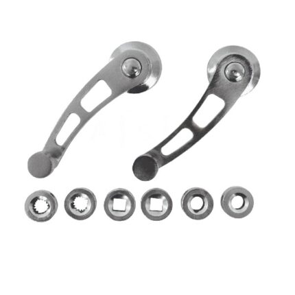 Window Winder Handle Set Chrome