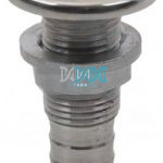 Through Hull 13mm 316 Stainless Steel