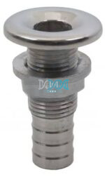 Through Hull 13mm 316 Stainless Steel