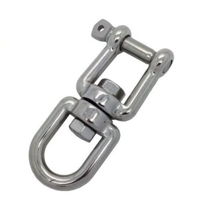 Swivel Eye-Jaw 5mm 316 Stainless Steel