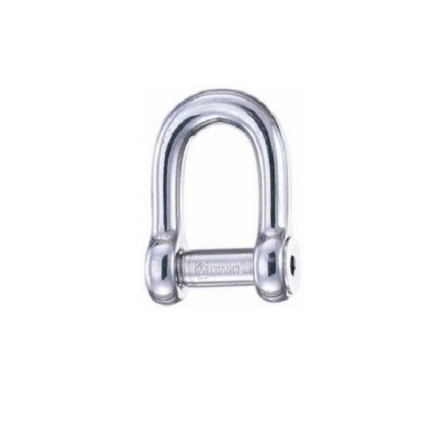 Us S/Pin Ch/Shackle 5mm 316 Stainless Steel