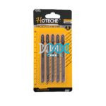 Jig Saw Blade 5 Pieces Htt101D For Woodsize:100mm Lenght = 75mm