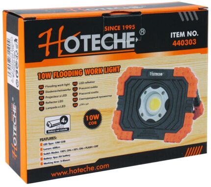Hoteche Led Flood Worklight - 10 Watt / 600 Lumens