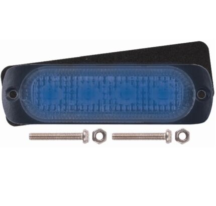 Led Warning Lamp Blue 12-24V 18 Functions