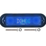 DISCONTINUED - Led Warning Lamp Blue 12-24V 18 Functions