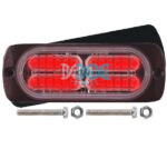 Led Warning Lamp Red 12-24V
