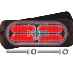 Led Warning Lamp Red 12-24V