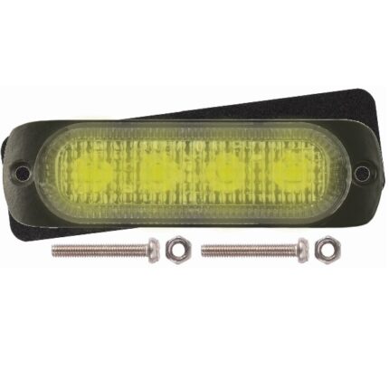 Led Warning Lamp Yellow 12-24V 18 Functions