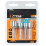 Hoteche Magnetic Nut Driver 4 Piece 6/8/10/12mm