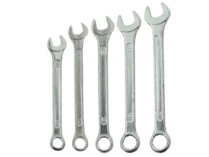 Spanner Set 5 Piece Carbon Steel Blister