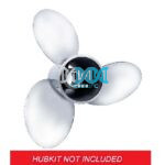Stainless Streel Propeller Mercury 13 3/4 X 19 No Hub Kit
