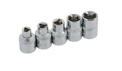 Triangle Socket Set 5 Piece 1/2Dr