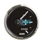 Trim Gauge 52mm Black Face With Stainless Steel