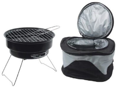 Bbq Grill W/ Cooler Bag 6Pcs D=265mm H=240mm Will