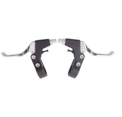 2 Finger Alloy Bicycle Brake Levers - Set Of Two