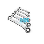 Ratchet Spanner Double Header 5 Pieces By Supplier