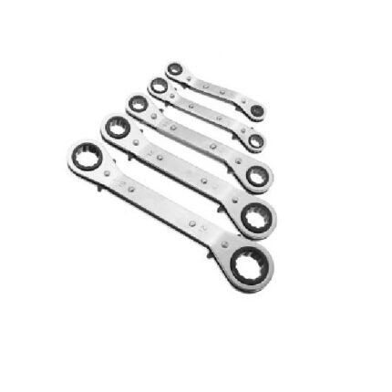 Ratchet Spanner Double Header 5 Pieces By Supplier