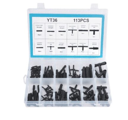 Water T-Piece/Straight-Pieces 113 Piece