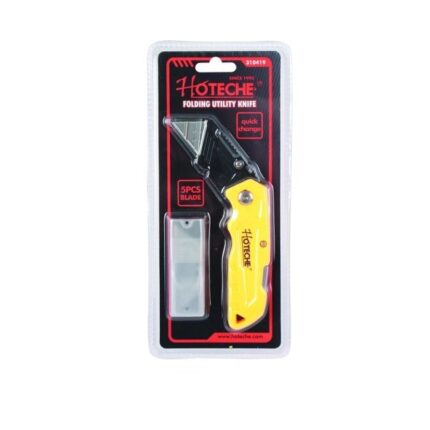 Hoteche Quick Change Folding Utility Knife With 5 Blades